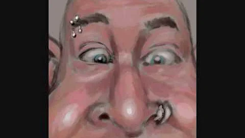 caricature of Robin Crowley speedpainting.wm...