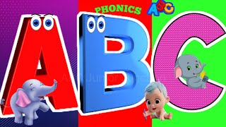 ABC Phonics Song / ABC Kid's Song / Shapes Song / 1 to 10 Numbers / A for Apple / Colours Song