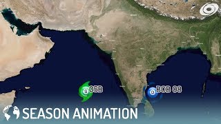 2007 North Indian Ocean Cyclone Season Animation