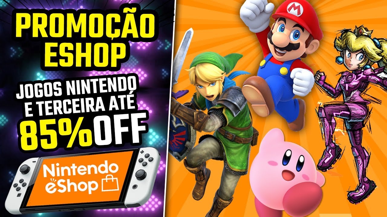 Oferta da Nintendo eShop Brasil
