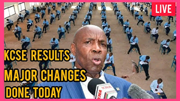 Breaking:KCSE 2022 RESULTS MAJOR CHANGES:UNIVERSITY ENTRY & GRADING SYSTEM leaked TODAY by MACHOGU