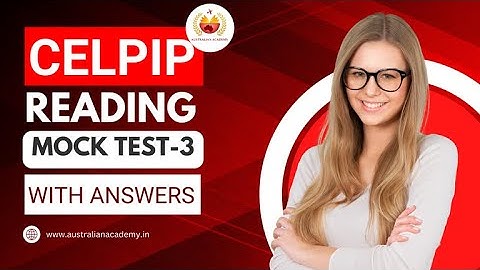 Celpip Reading Mock Test With Answers |  New Celpip Reading | Celpip Reading Practice
