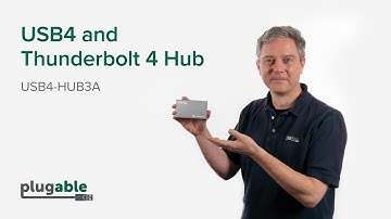 The Full Power of USB4 - The Plugable USB4 and Thunderbolt 4 Hub