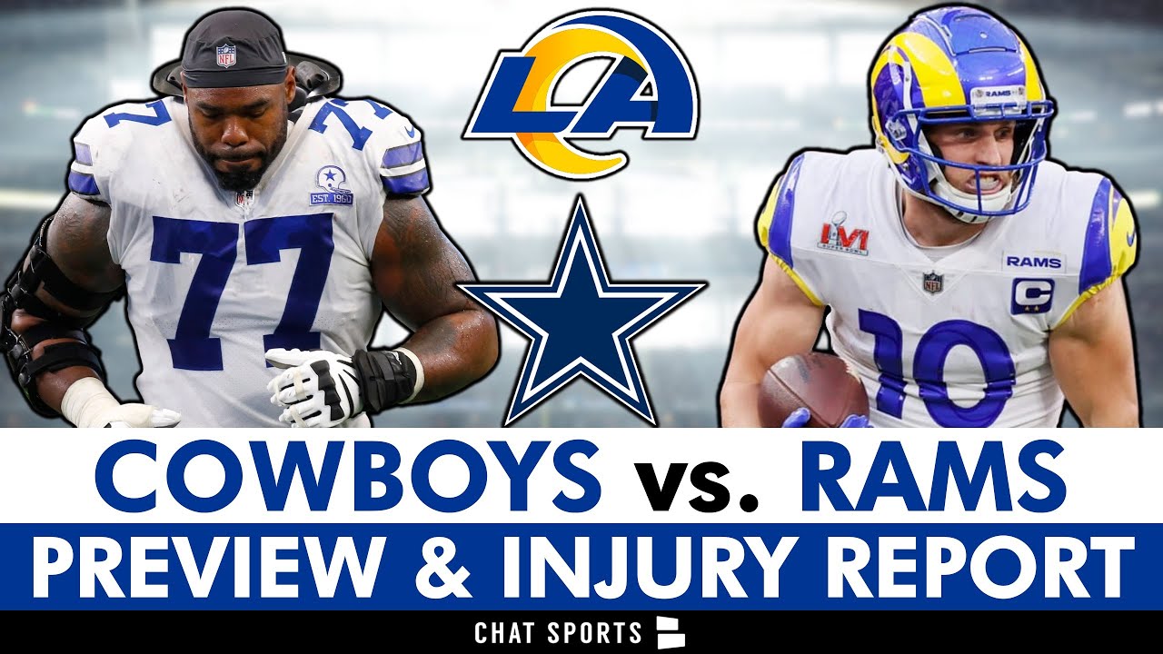 Cowboys Vs LA Rams Injury Report Top Matchups Players To Watch And cowboys-vs-la-rams-injury-report-top-matchups-players-to-watch-and