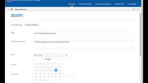 Zoom Meetings in Blackboard  Instructions for Faculty