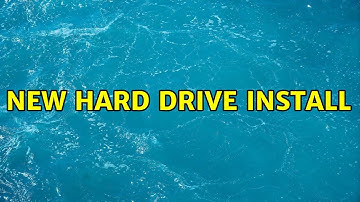 Ubuntu: New hard drive install (2 Solutions!!)