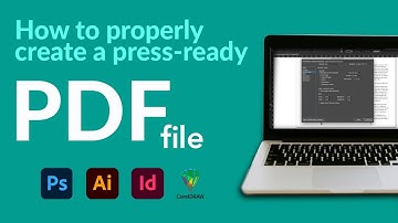 How to properly create a press ready PDF file