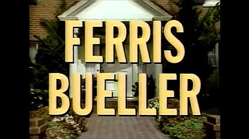 Ferris Bueller - Opening credits - 1990-1991 - NBC