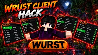 WURST CLIENT HACK in Minecraft 1.21  😈 | Full Guide