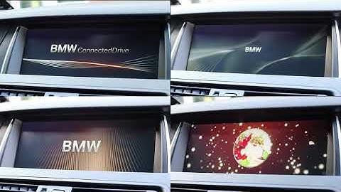 iDrive Welcome Screens for NBT systems