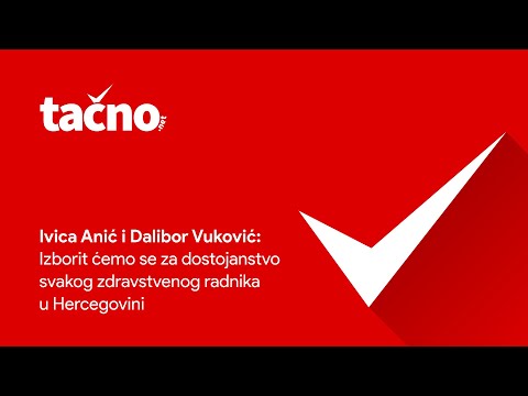 Ivica Anić i Dalibor Vuković za portal Tacno.net