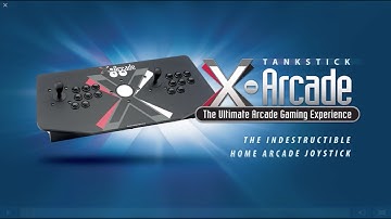 X-Arcade Tankstick Overview:  Arcade Joystick: Relive Thousands Of Arcade Classics