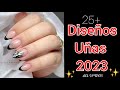 25 DISEÑOS DE UÑAS 2023 tendencias En Uñas #trendsnails  #acrylicpainting #nailsartdesigns