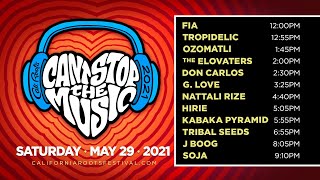 Cali Roots: Can&#39;t Stop The Music 2021 - Saturday, May 29, 2021