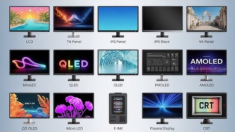 15 displaytechnologieën uitgelegd - Welke moet u kopen?