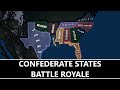 Confederate States - Battle Royale - Hoi4 Timelapse