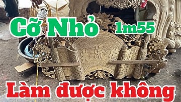 Báo Giá QUẤN THƯ CÂU ĐỐI cỡ nhỏ 1m55 cho phòng thờ gia tiên | Đồ gỗ Gia Vũ 0865.869.126
