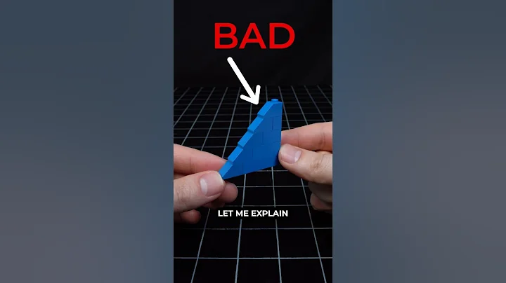 This LEGO Piece Is Designed Wrong #lego #pyramid #technique #moc