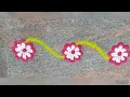 Simple border design with colours