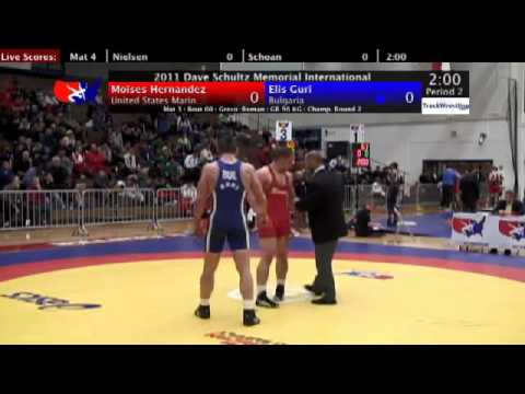 Schultz Greco 96kg Moises Hernandez (USMC) vs. Eli...