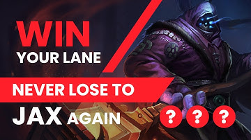 Jax Counter Picks |  Counters to Jax