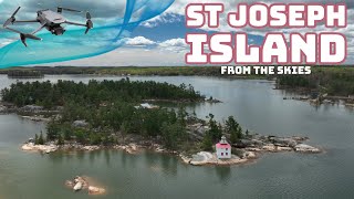 Beautiful St. Joseph Island (cinematic drone video)