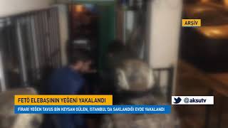 Fetö Elebaşı Gülenin Firari Yeğeni Yakalandı