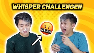 Whisper Challenge.. Pero bakit may sakitan??