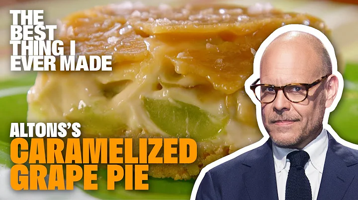 Alton Brown's Caramelized Grape Pie | The Best Thi...