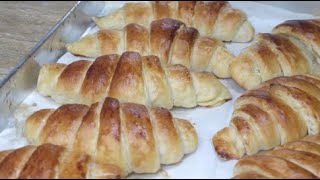 طريقة عمل الكرواسون(سهلة وبسيطة)