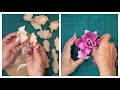 Artesanía espectacular/Como hacer las Flores mas Preciosas con Porcelana/Haz tus Moldes más Fáciles