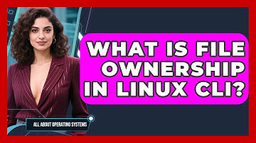 What Is File Ownership In Linux CLI? - All About Operating Systems