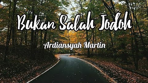 BUKAN SALAH JODOH - ARDIANSYAH MARTIN || LIRIK (COVER) WILLY ANGGAWINATA