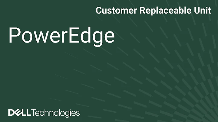 Dell PowerEdge Modular Servers: Remove Install Internal Dual SD Module