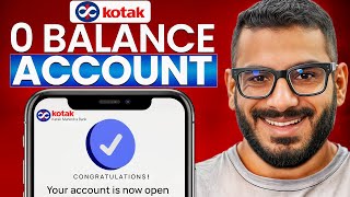 Kotak Mahindra Bank Open Account Zero Balance | Kotak 811 Account Opening Online Zero Balance