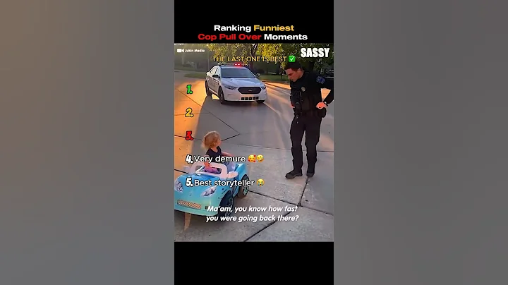 Ranking Funniest Cops Pullover Moments