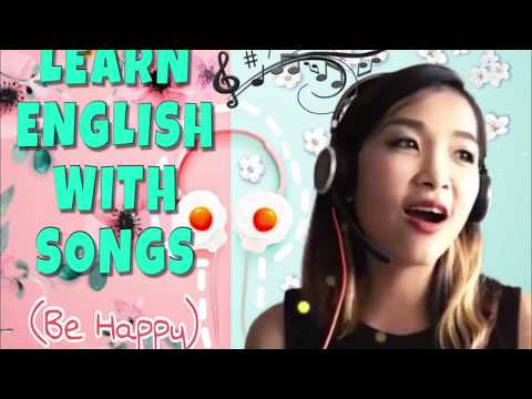 ร้องเพลงฝึกภาษาอังกฤษ cover “Trouble is a Friend” (Lenka)  Learn English with SONGS (be Happy): 
