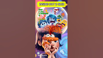 Only a True Inside Out 2 fan can Ace this Quiz! #quiz #trivia