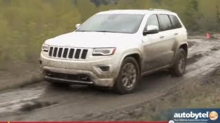 2014 Jeep Grand Cherokee Overland  Off-Road Test Drive & SUV Video Review