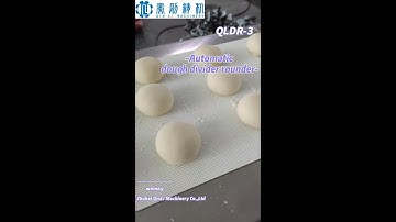 3 rows automatic dough divider rounder