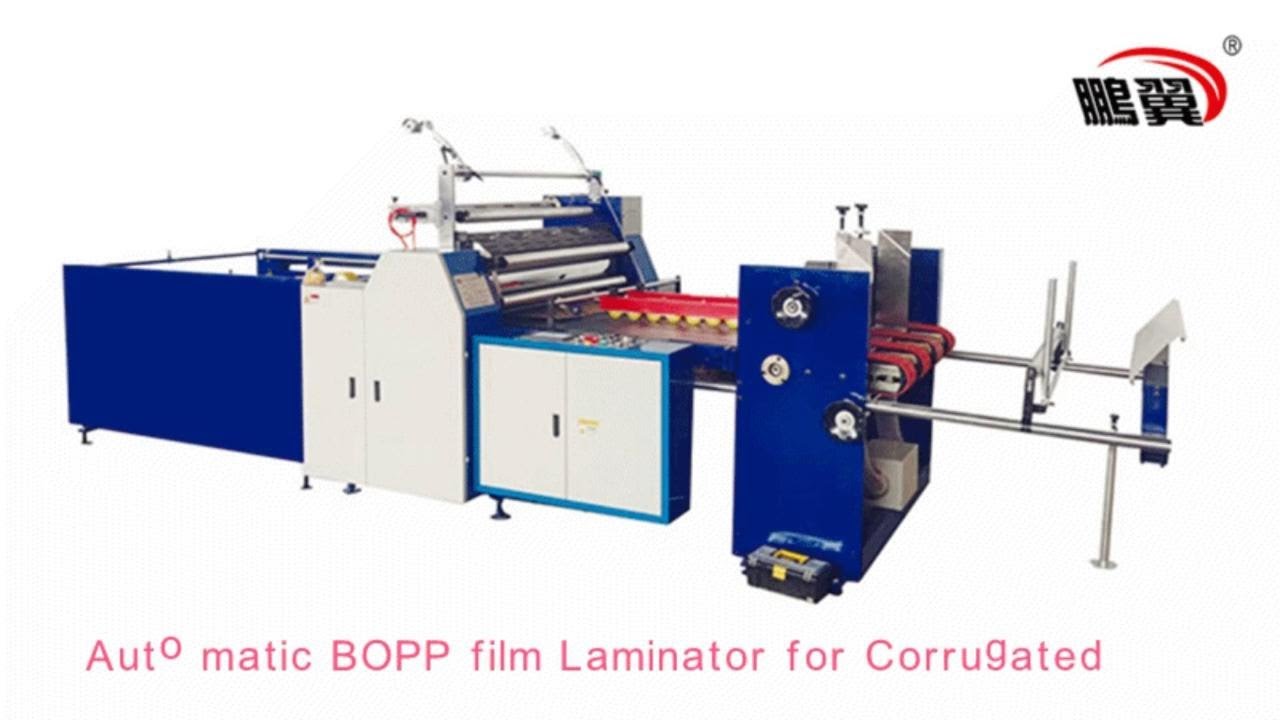 BOPP Film Laminating Machine For Corrugated Carton box