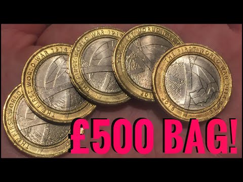 Are The World War One Commemorative £2 Coins Worth Keeping? - Rare £2 Coin Hunt - #66