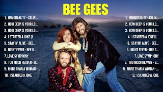 Bee Gees Top Of The Music Hits 2024   Most Popular Hits Playlist