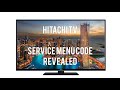 Hitachi TV - Service Menu Code