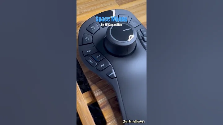 Space Mouse by 3D connection - very cool gadget for navigating 3D Space