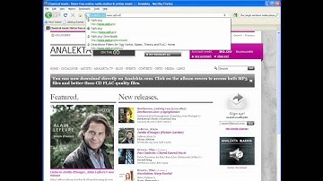 How to read FLAC files downloaded on Analekta.com Classics on the Go with the Windows Media Player