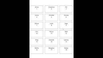How to create and print name tags using mail merge