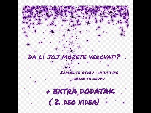 Zamislite osobu⭐Da li