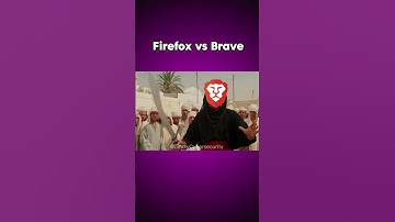 Firefox vs Brave browser