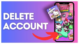 How to delete account on Hello Kitty Friends?